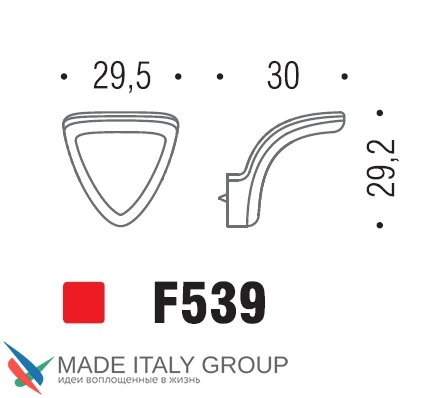 Мебельная ручка-кнопка (кноб) Colombo Formae F539-CM матовый хром