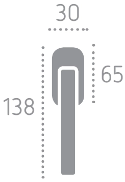 Оконная ручка Melodia 0130 Матовая бронза
