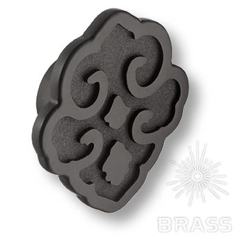 VALENTINA/P-B Ручка-кнопка мебельная Valentina, чёрный матовый 16 мм