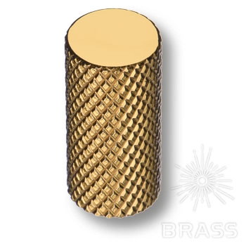 1990 0012 GL Ручка-кнопка мебельная, глянцевое золото