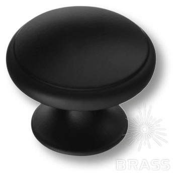 RANA-85 Ручка-кнопка мебельная, чёрный