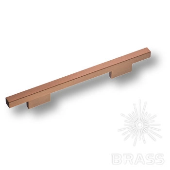 7345 0192 RSB-RSB Ручка-скоба мебельная, матовое розовое золото 192 мм