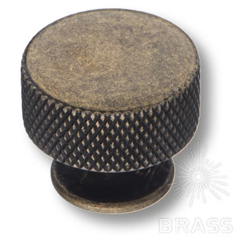 1820 Antique Bronze Ручка-кнопка мебельная, античная бронза