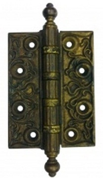 Петля дверная универсальная Linea Cali Vintage 127 х 5 мм латунь античная 1270.AN.CE127