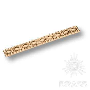BR054032L Ручка-скоба мебельная бронза, глянцевая латунь 320 мм BR054032L Ручка-скоба мебельная бронза, глянцевая латунь 320 мм