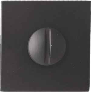 Накладка Wc квадратная Черный матовый (FIXA)