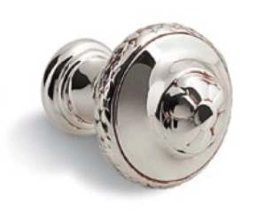 Мебельная ручка-кнопка Salice Paolo Urbino серебро французское 447/B al/pov