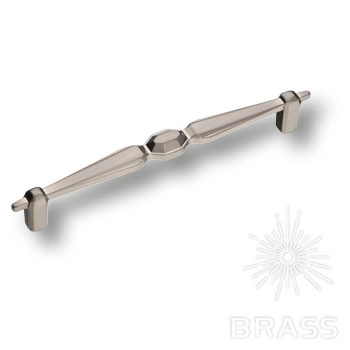 15.079.160.29 Ручка-скоба мебельная, никель 160 мм