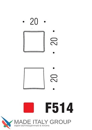 Мебельная ручка-кнопка (кноб) Colombo Formae F514-CR полированный хром