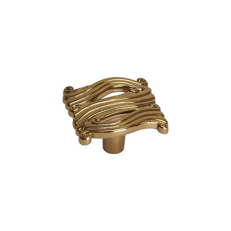 WPO.741Y.000.M00G3 Ручка-кнопка мебельная, бронза металлик