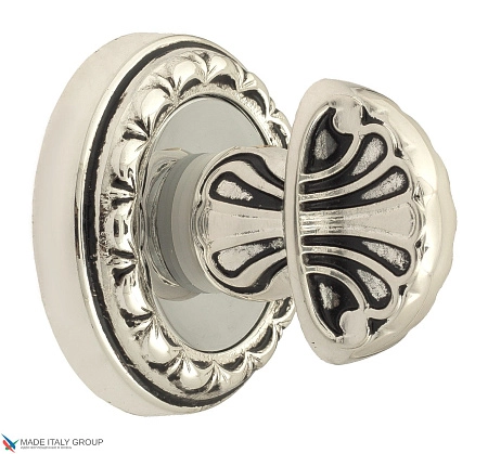 Фиксатор сантехнический Venezia WC-4 D2 натуральное серебро + черный