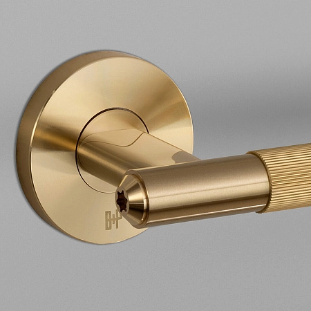 Дверные ручки Buster + Punch Linear Brass матовая латунь