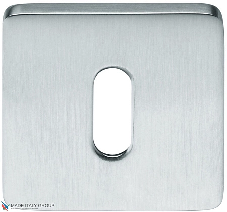 Накладки под кабинетный ключ COLOMBO PT13BB-CM матовый хром (2 шт)