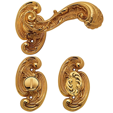 Ручка дверная Enrico Cassina Adelaide C06715, золото 24K