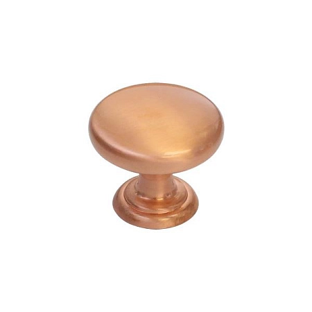 KB-M-3976-32-BC Ручка-кнопка мебельная, медь