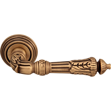 Дверная ручка на розетке Melodia 292 P Samantha Матовая бронза