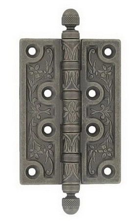 Дверная петля DND универсальная, 100 мм, серебро античное 2307 FAN