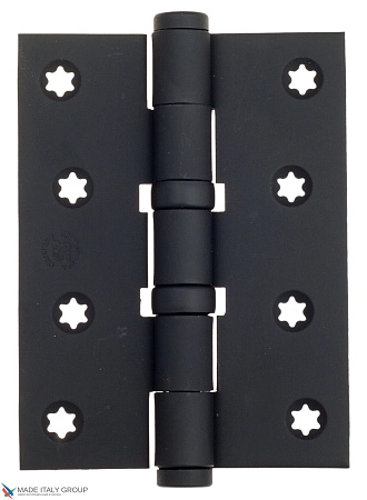 136NO403 Петля дверная универсальная Aldeghi PREMIUM 102x76x3 матовый черный