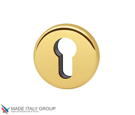 Накладки под цилиндр COLOMBO CD63GB-OL полированная латунь (2 шт)