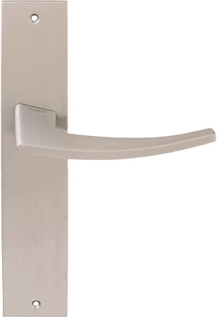 Дверные ручки на планке Forme 218/P06 Cyl Antares Матовый хром Дверные ручки на планке Forme 218/P06 Cyl Antares Матовый хром