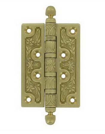 Дверная петля DND универсальная, 100 мм, латунь матовая 2307 OS