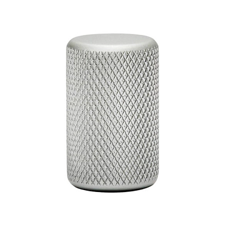 Мебельная ручка кнопка Viefe GRAF-D17 мм алюминий