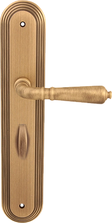 Дверные ручки на планке Melodia 130 WC/P 235 Antik бронза матовая
