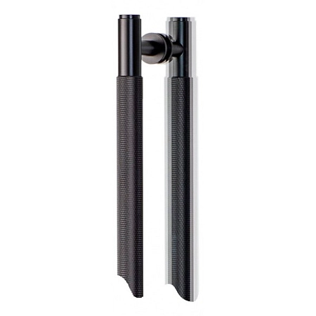 Дверные ручки-скобы Buster + Punch Closet Bar Double-sided Black 760 mm чёрный матовый