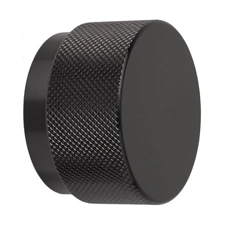 Мебельная ручка кнопка Viefe GRAF BIG-D50 мм черный