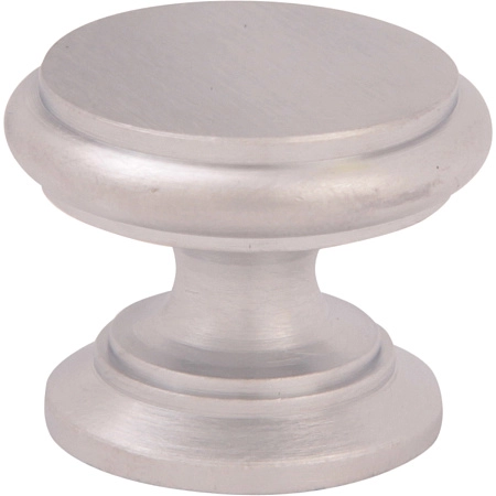 Мебельная ручка 804 Матовый хром CM FLAT CAP D32 mm