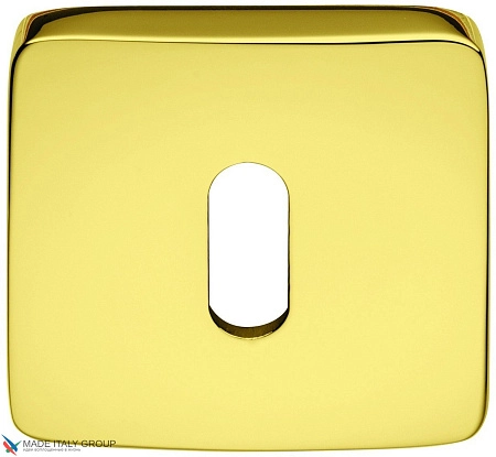 Накладки под кабинетный ключ COLOMBO PT13BB-OL полированная латунь (2 шт)