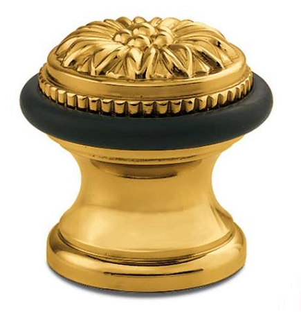 Дверной ограничитель Enrico Cassina С52100X, напольный, золото 24K