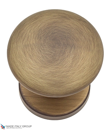 Дверная ручка-кноб поворотная Fratelli Cattini BRESCIA P34 Ø62 BY матовая бронза 1шт.