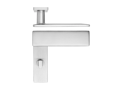 Дверная ручка на планке DND DU10 PCS DUE хром матовый