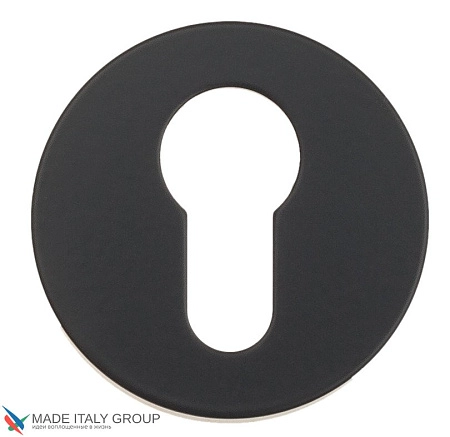 Накладки под цилиндр COLOMBO CD43GB-NM матовый черный (2 шт)