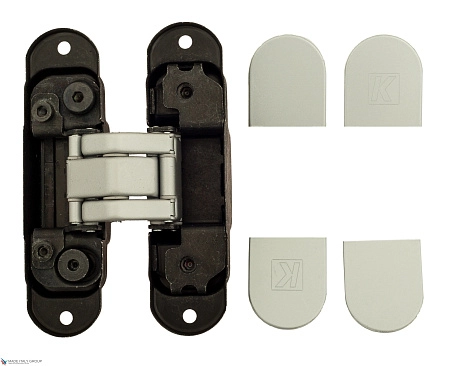 KUBICA K8000 ATOMIKA DXSX, CR.SAT петля скрытая универсальная МАТОВЫЙ ХРОМ (60 kg)