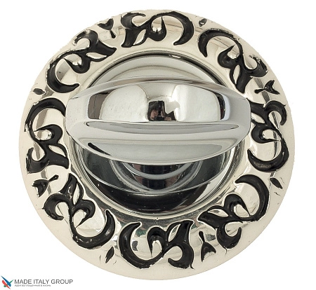 Фиксатор сантехнический Venezia WC-2 D4 натуральное серебро + черный