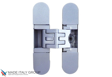 KUBICA 2700 DXSX, CS петля скрытая универсальная центральная МАТОВЫЙ ХРОМ (60 kg)