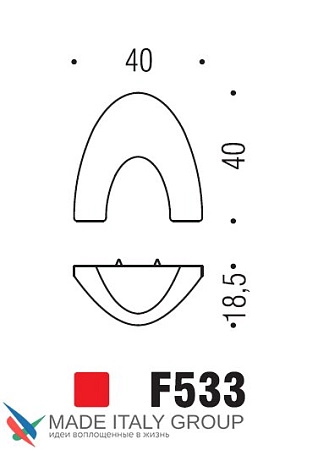 Мебельная ручка-кнопка (кноб) Colombo Formae F533-NM матовый черный