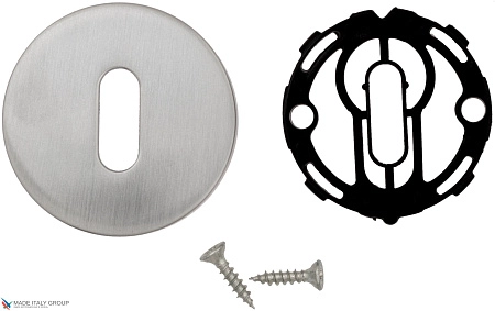 Накладки под кабинетный ключ COLOMBO CD1043G-CM матовый хром (2 шт)