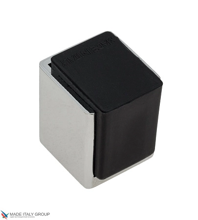 Дверной ограничитель напольный Fratelli Cattini F5 CS матовый хром