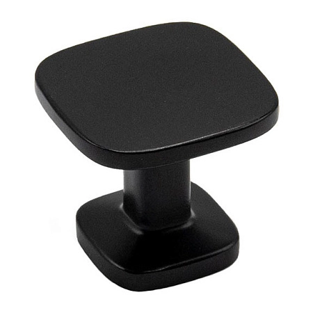 Мебельная ручка кнопка Viefe QUART BIG-D34 мм черный