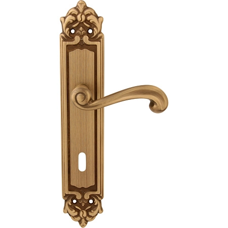 Дверные ручки на планке Melodia 131/229 Cab Ricco Матовая бронза