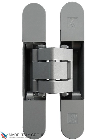 KUBICA K8120 ATOMIKA KARAKTER DXSX, CS петля скрытая универсальная МАТОВЫЙ ХРОМ (120 kg)