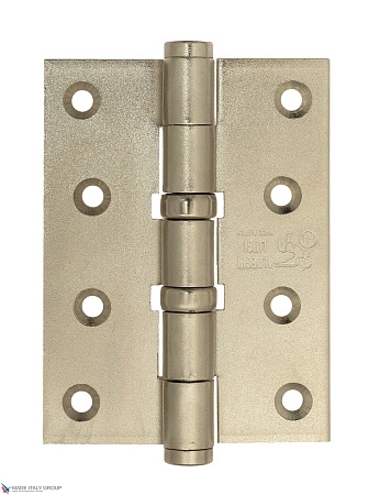 136AN403 Петля дверная универсальная Aldeghi PREMIUM 102x76x3 матовый никель