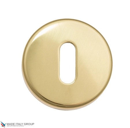 Накладки под кабинетный ключ Fratelli Cattini KEY 7-OLV полированная латунь 2 шт.