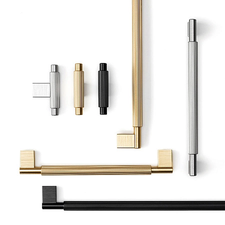 Мебельная ручка кнопка Viefe ARPA 70x37 мм черный