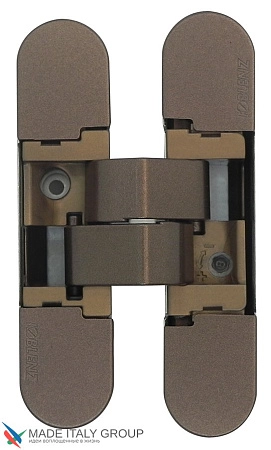 KUBICA K1019 DXSX, KOMBI HYBRID BR петля скрытая универсальная БРОНЗА (52 kg)