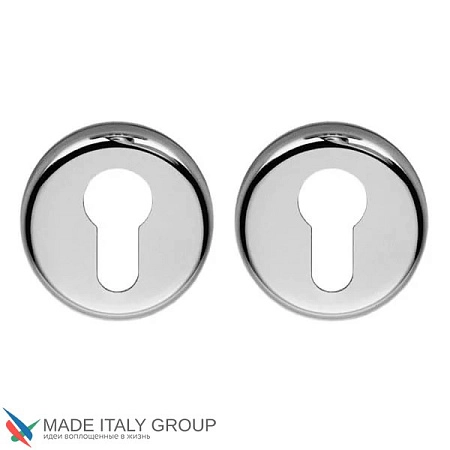 Накладки под цилиндр COLOMBO CD63GB-CR полированный хром (2 шт)