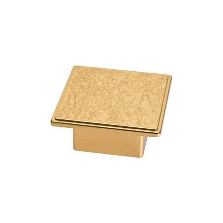 24109.D070 Ручка-кнопка мебельная 32-32 мм, золото